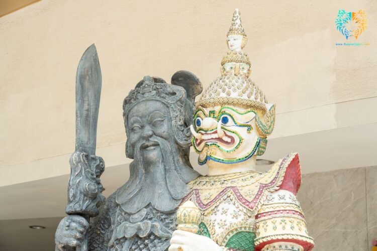 Guardian_Deity_Statues_from_China_and_Thailand
